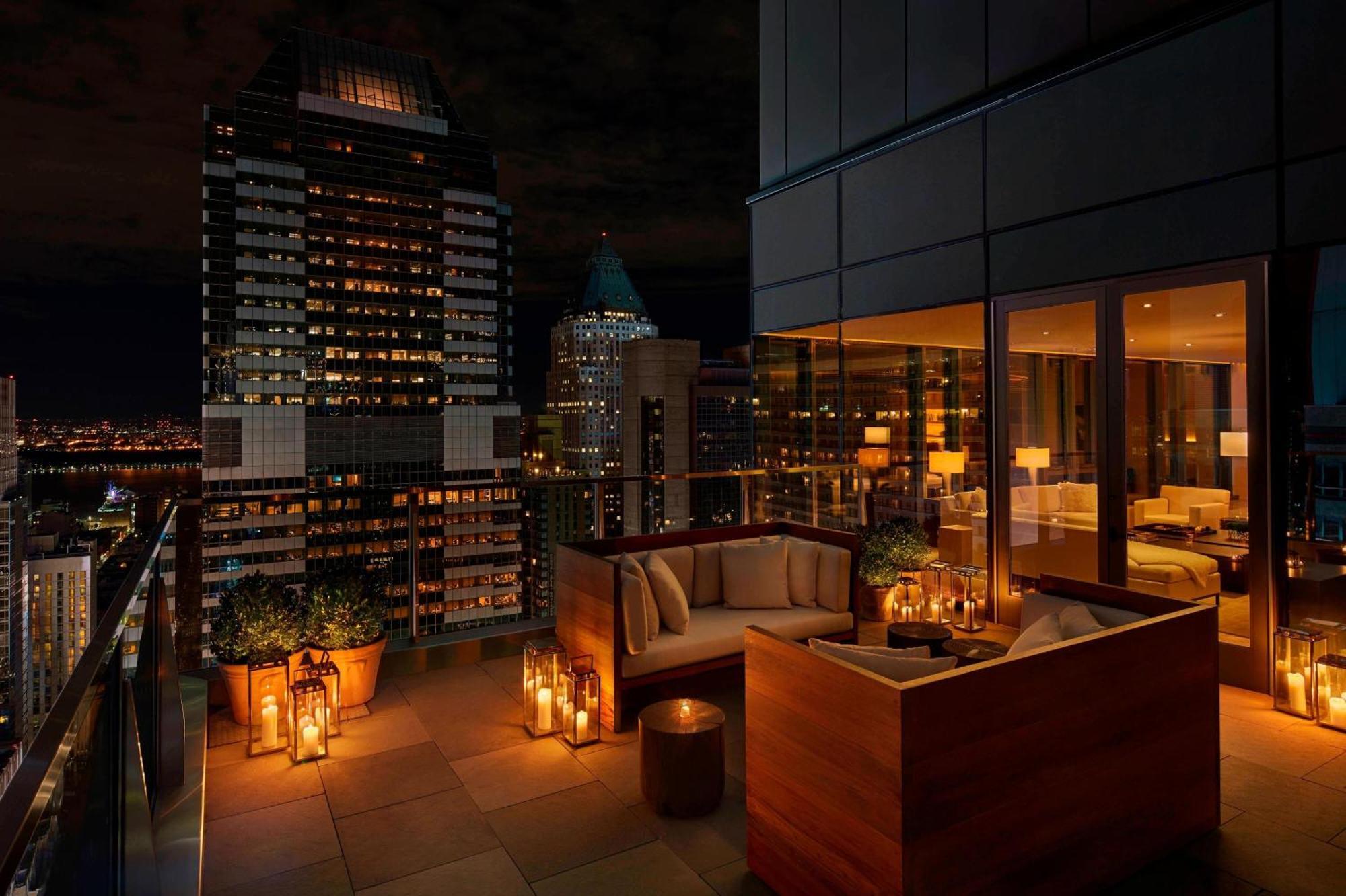 فندق ذا تايمز سكوير إيديشن نيو يورك المظهر الخارجي الصورة The Terrace at the Four Seasons Hotel