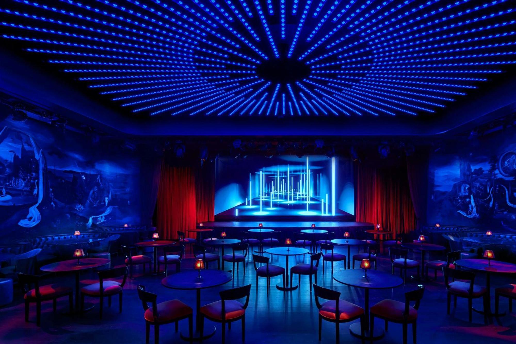 فندق ذا تايمز سكوير إيديشن نيو يورك المظهر الخارجي الصورة The stage at the Magic Castle